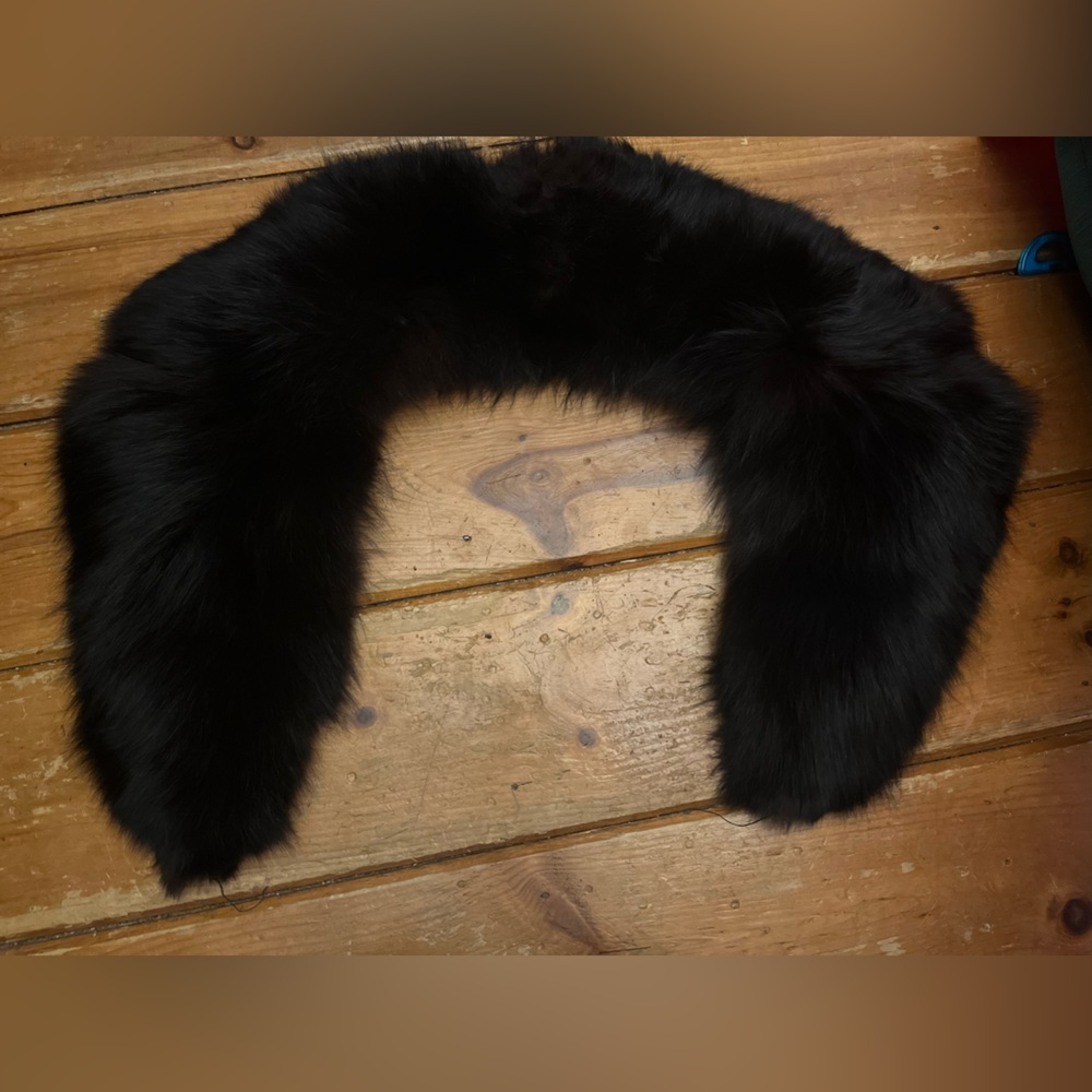 Genuine fox collar from NY